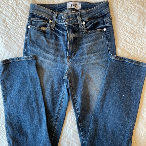 Paige Hoxton Straight Ankle Jeans - Picture 2 of 7
